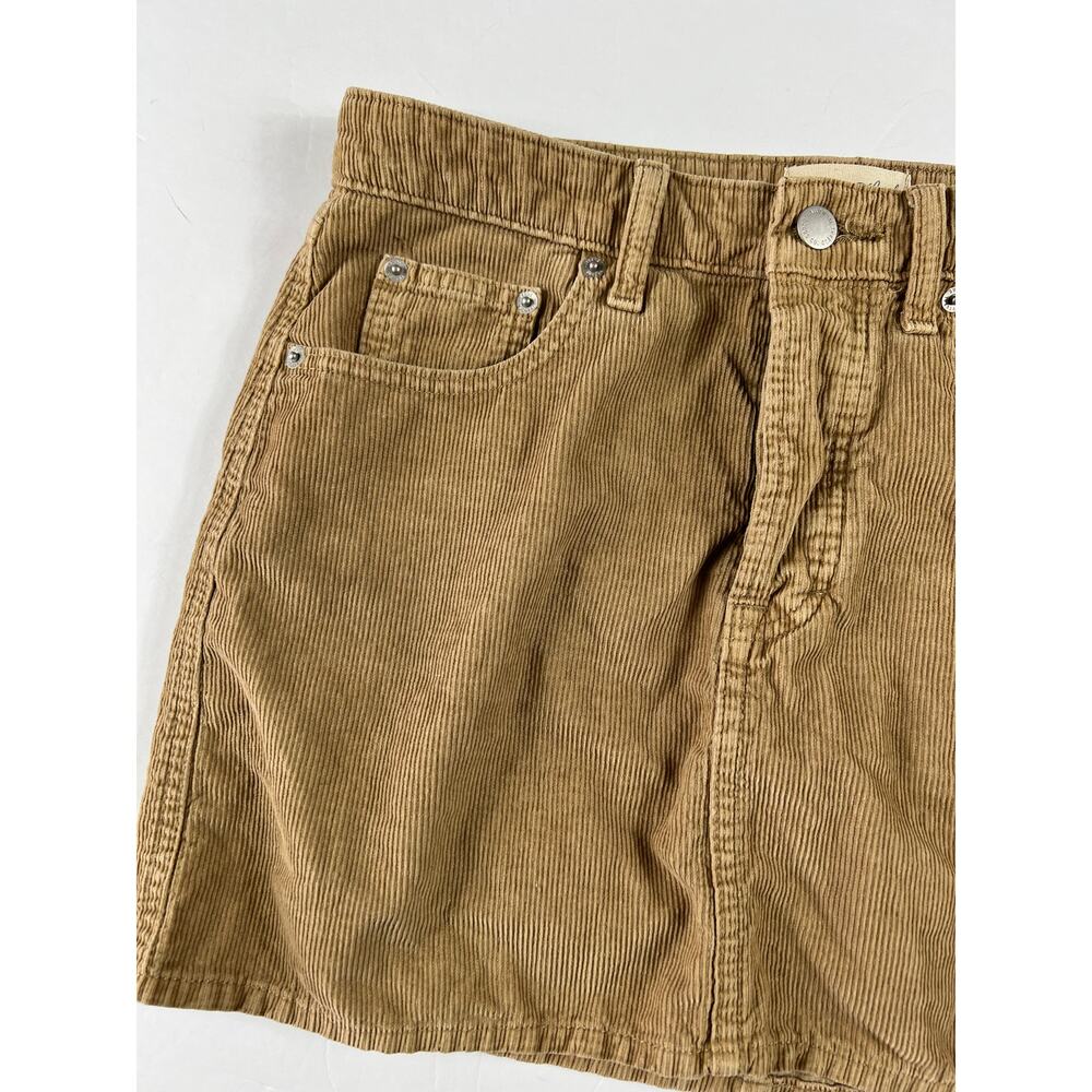 Universal Thread Brown Corduroy Skirt size 6 - Picture 3 of 8